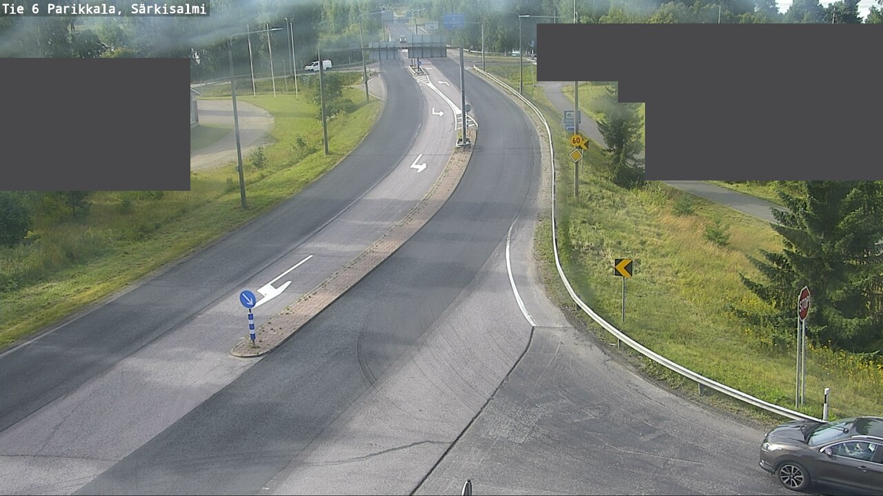 Weather Camera Image Road 6 Parikkala, Särkisalmi, Parikkala, Etelä-Karjala