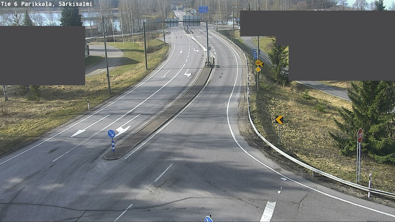 Weather Camera Image Väg 6 Parikkala, Särkisalmi, Parikkala, Etelä-Karjala
