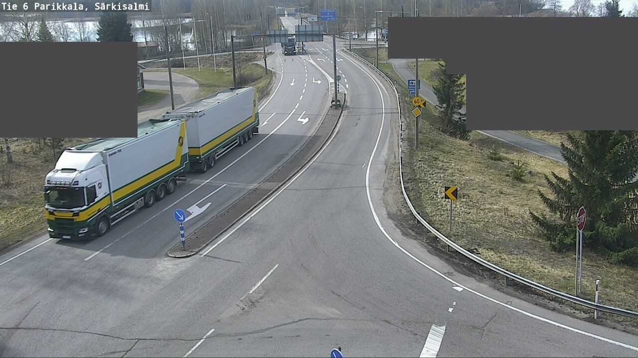 Weather Camera Image Väg 6 Parikkala, Särkisalmi, Parikkala, Etelä-Karjala