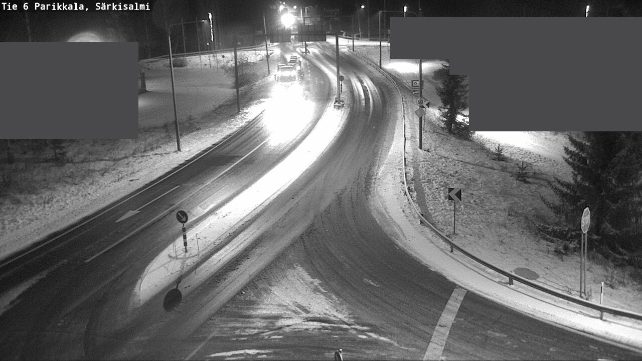 Weather Camera Image Road 6 Parikkala, Särkisalmi, Parikkala, Etelä-Karjala
