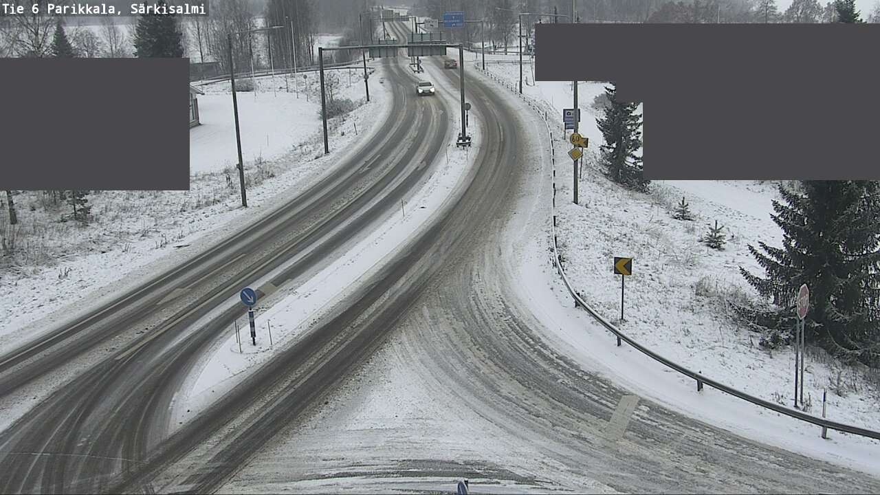 Weather Camera Image Road 6 Parikkala, Särkisalmi, Parikkala, Etelä-Karjala