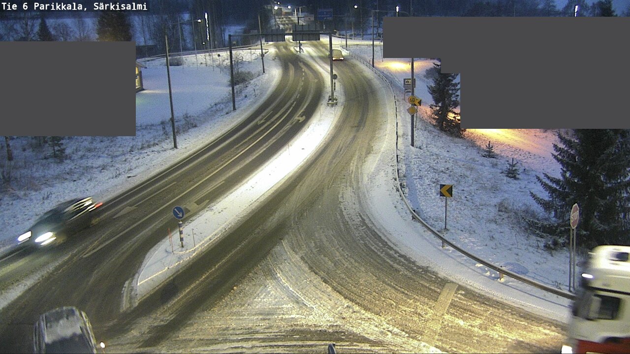 Weather Camera Image Road 6 Parikkala, Särkisalmi, Parikkala, Etelä-Karjala