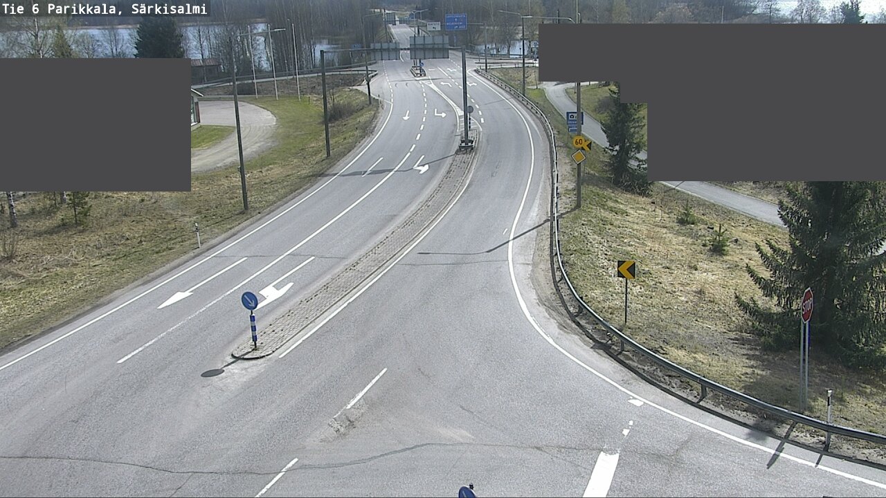 Weather Camera Image Väg 6 Parikkala, Särkisalmi, Parikkala, Etelä-Karjala