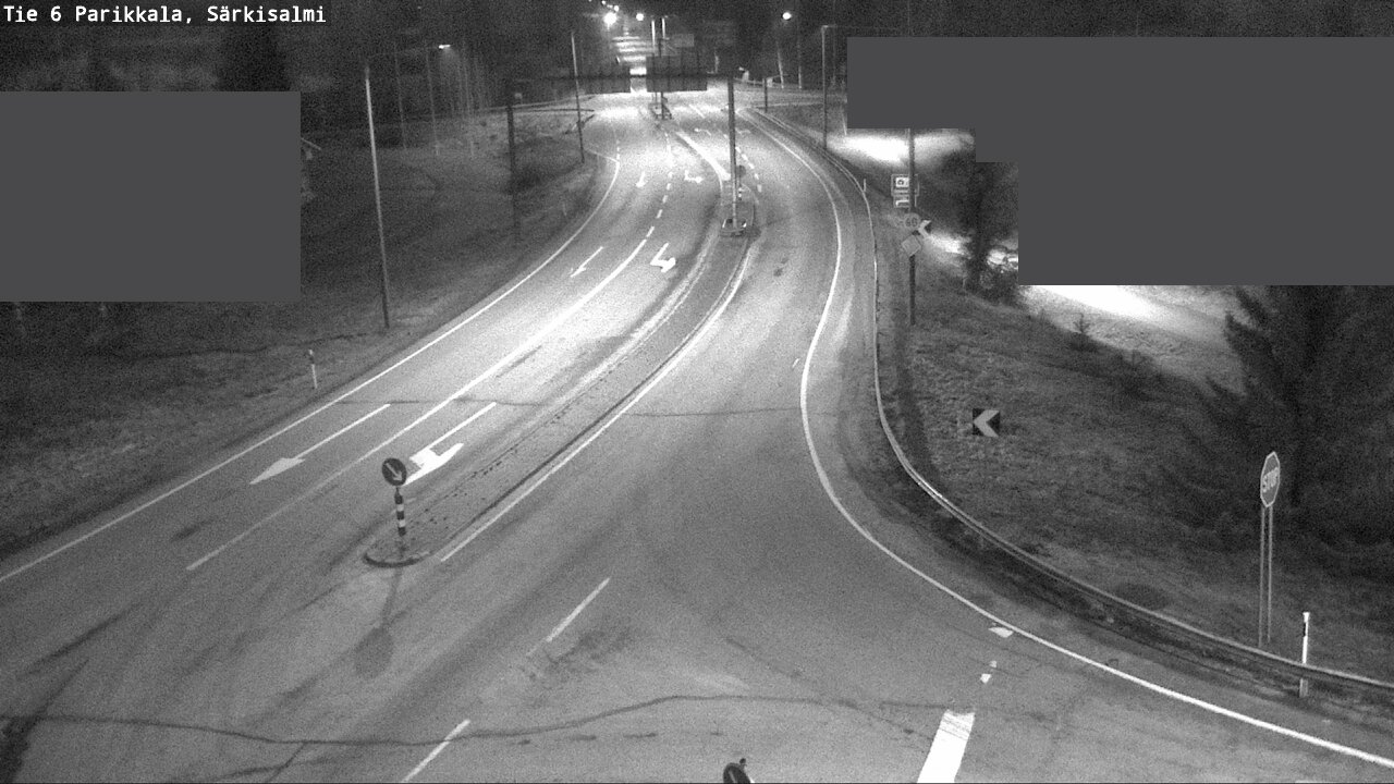 Weather Camera Image Väg 6 Parikkala, Särkisalmi, Parikkala, Etelä-Karjala