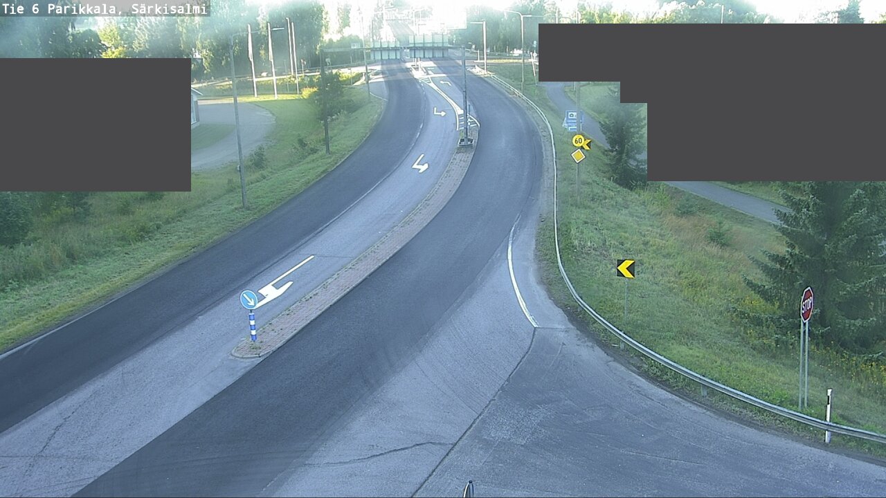 Weather Camera Image Road 6 Parikkala, Särkisalmi, Parikkala, Etelä-Karjala