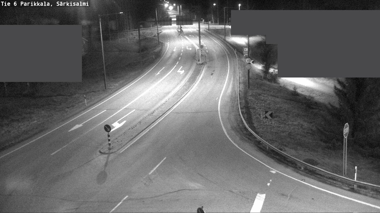 Weather Camera Image Väg 6 Parikkala, Särkisalmi, Parikkala, Etelä-Karjala
