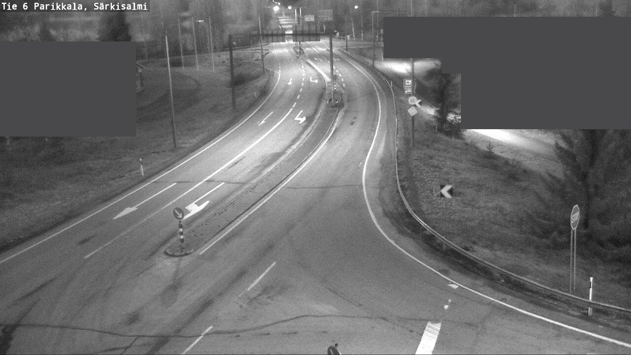 Weather Camera Image Väg 6 Parikkala, Särkisalmi, Parikkala, Etelä-Karjala