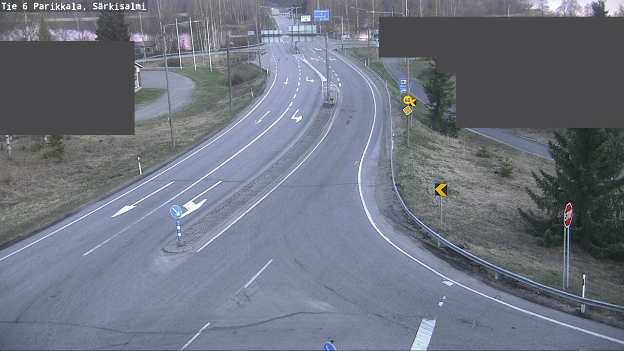 Weather Camera Image Väg 6 Parikkala, Särkisalmi, Parikkala, Etelä-Karjala