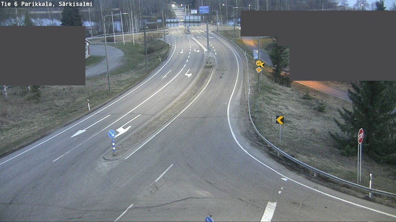 Weather Camera Image Väg 6 Parikkala, Särkisalmi, Parikkala, Etelä-Karjala