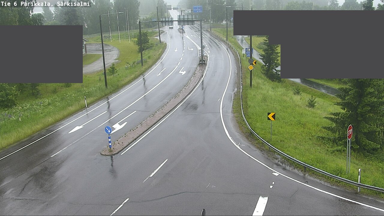 Weather Camera Image Road 6 Parikkala, Särkisalmi, Parikkala, Etelä-Karjala