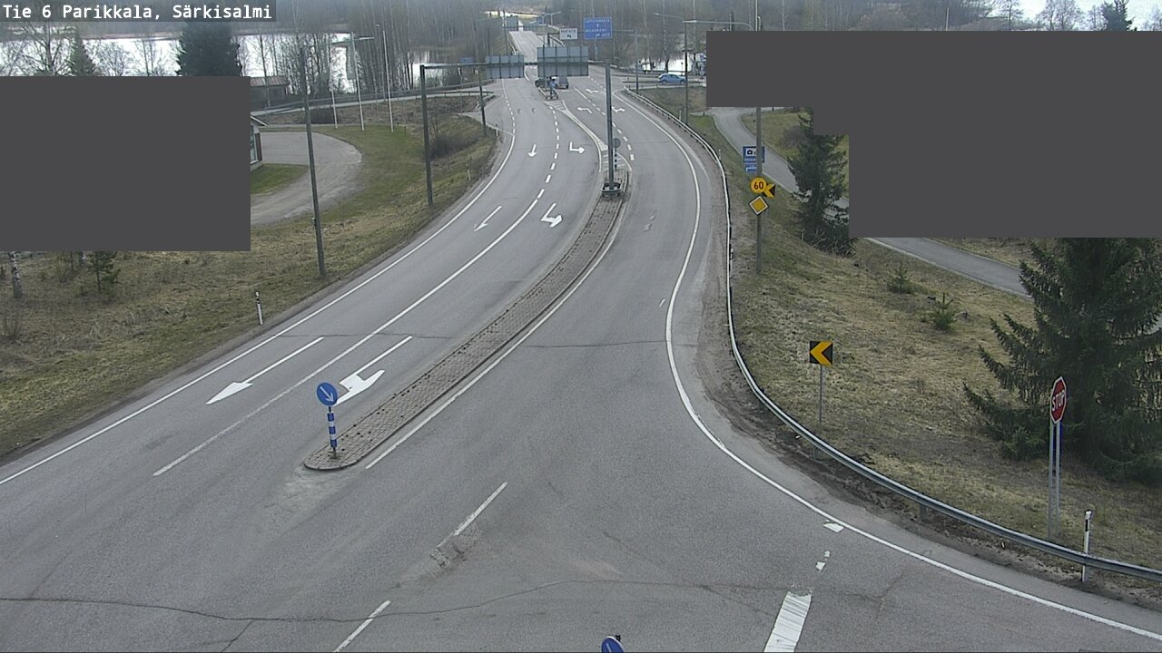 Weather Camera Image Väg 6 Parikkala, Särkisalmi, Parikkala, Etelä-Karjala
