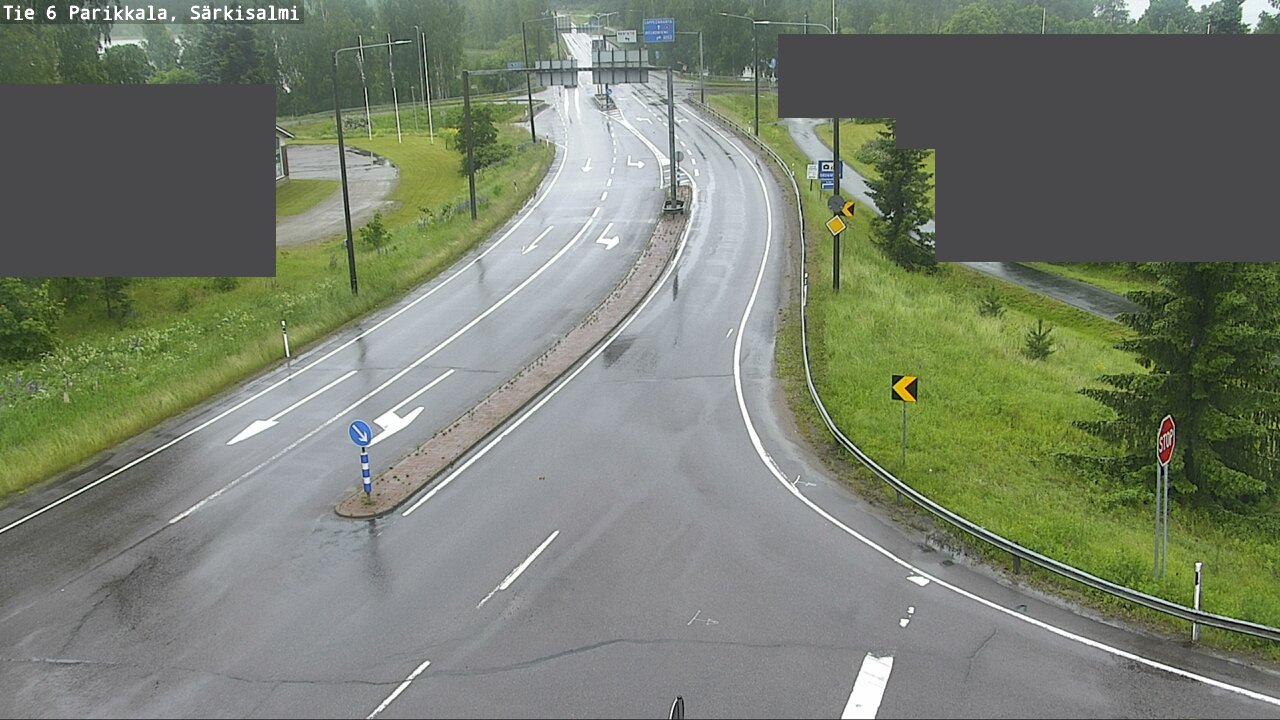 Weather Camera Image Road 6 Parikkala, Särkisalmi, Parikkala, Etelä-Karjala