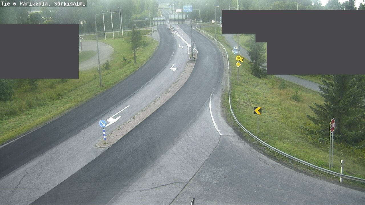 Weather Camera Image Road 6 Parikkala, Särkisalmi, Parikkala, Etelä-Karjala
