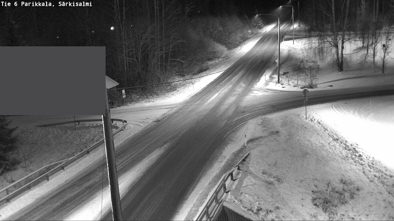 Weather Camera Image Road 6 Parikkala, Särkisalmi, Parikkala, Etelä-Karjala