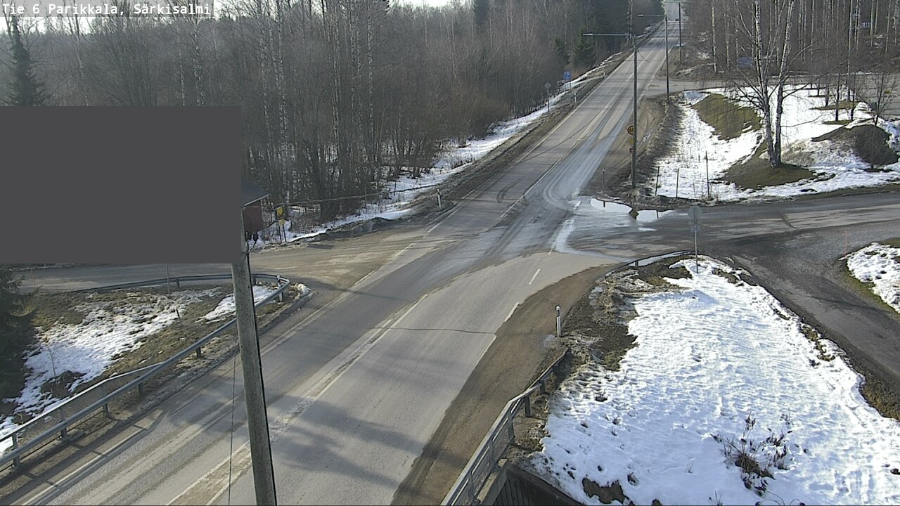Weather Camera Image Road 6 Parikkala, Särkisalmi, Parikkala, Etelä-Karjala