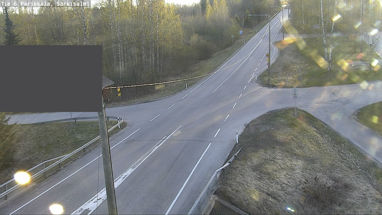 Weather Camera Image Väg 6 Parikkala, Särkisalmi, Parikkala, Etelä-Karjala