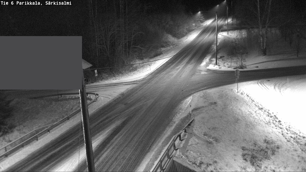 Weather Camera Image Road 6 Parikkala, Särkisalmi, Parikkala, Etelä-Karjala