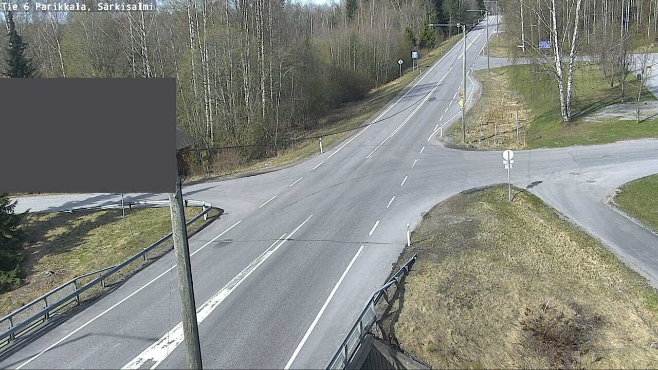 Weather Camera Image Väg 6 Parikkala, Särkisalmi, Parikkala, Etelä-Karjala