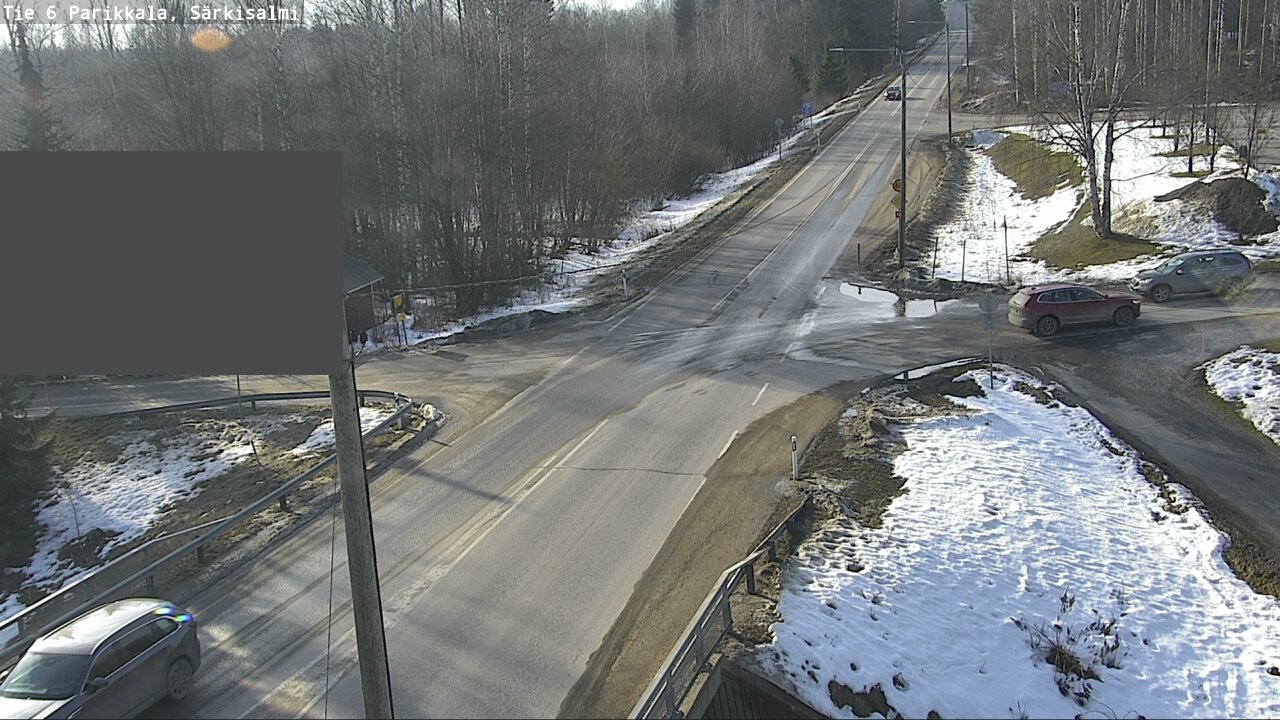 Weather Camera Image Road 6 Parikkala, Särkisalmi, Parikkala, Etelä-Karjala