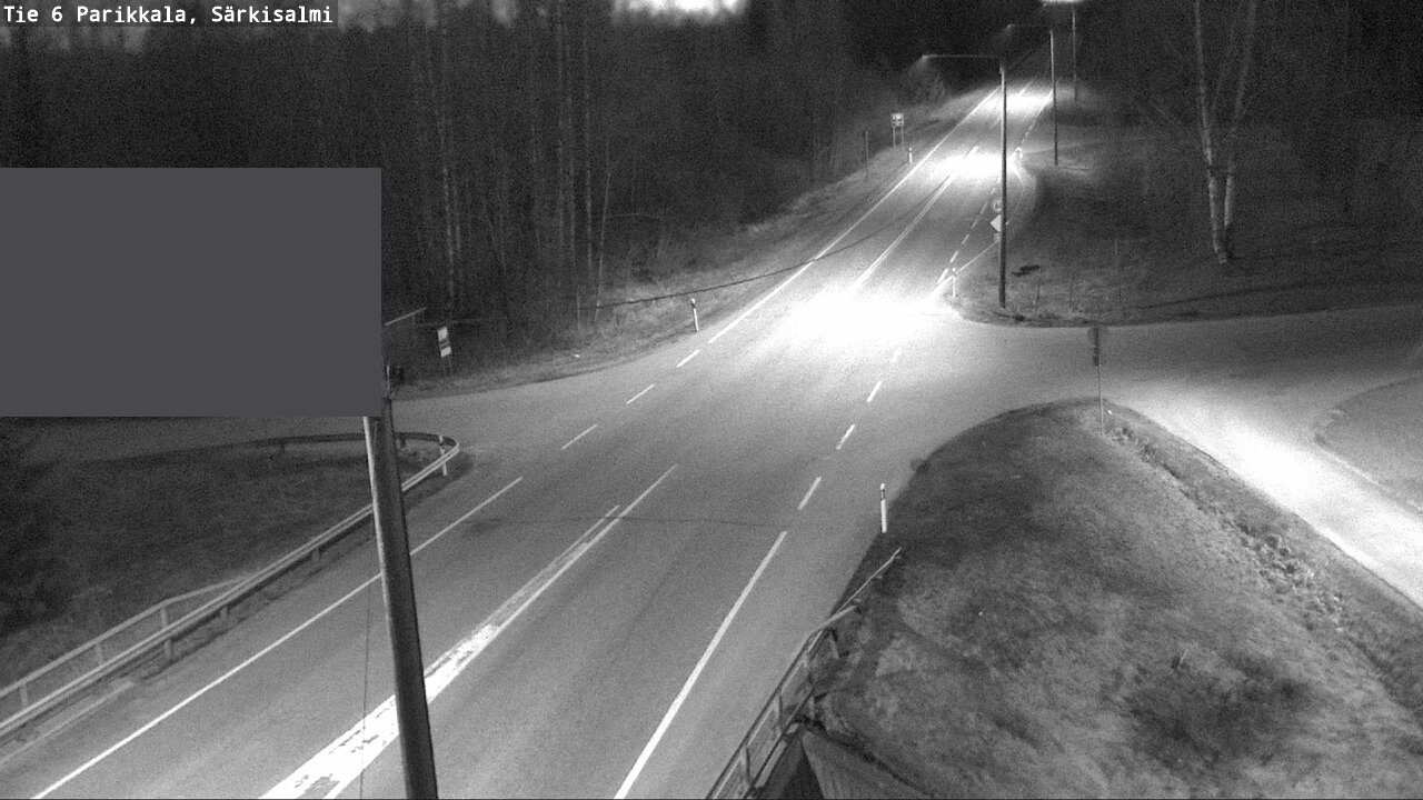 Weather Camera Image Väg 6 Parikkala, Särkisalmi, Parikkala, Etelä-Karjala
