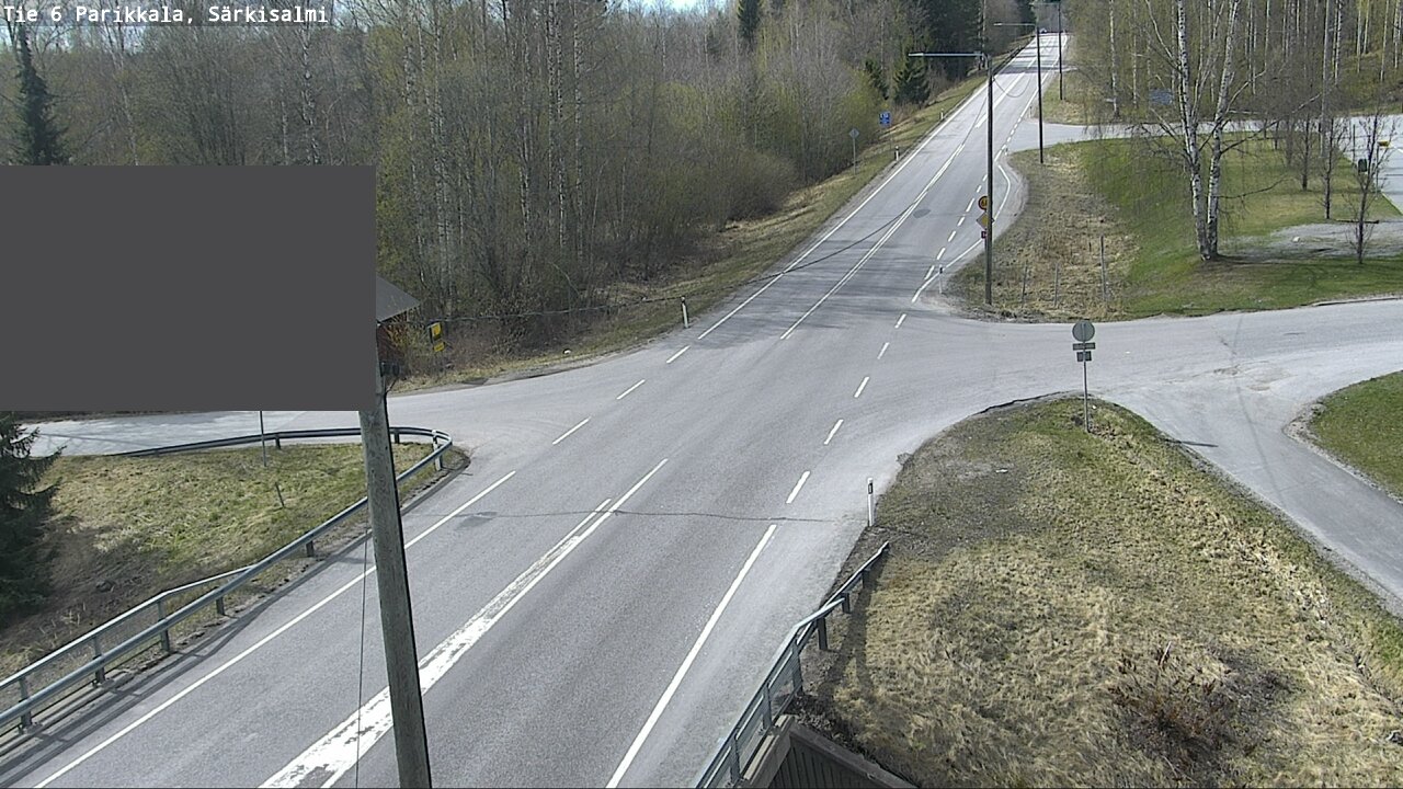 Weather Camera Image Väg 6 Parikkala, Särkisalmi, Parikkala, Etelä-Karjala