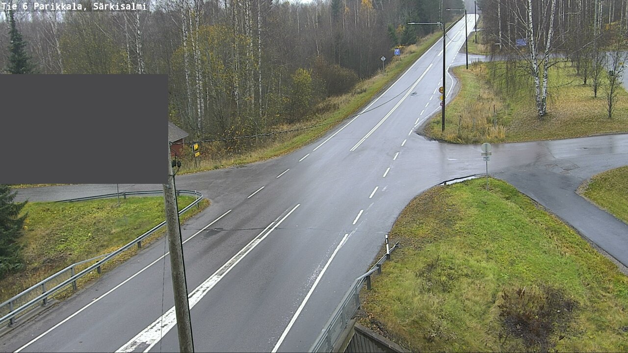 Weather Camera Image Road 6 Parikkala, Särkisalmi, Parikkala, Etelä-Karjala