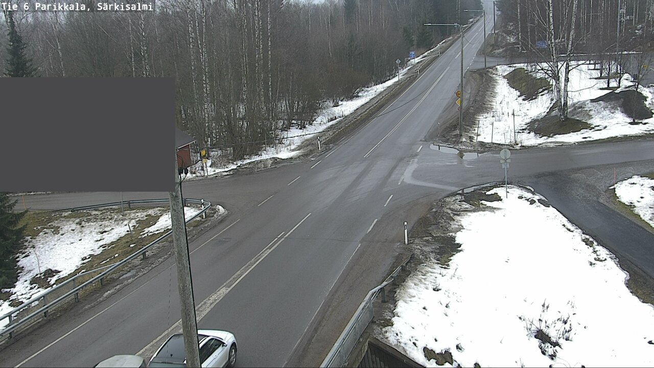 Weather Camera Image Väg 6 Parikkala, Särkisalmi, Parikkala, Etelä-Karjala