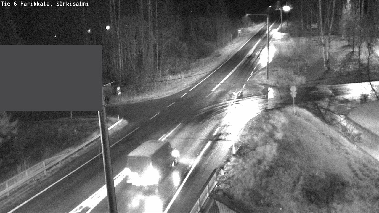 Weather Camera Image Road 6 Parikkala, Särkisalmi, Parikkala, Etelä-Karjala