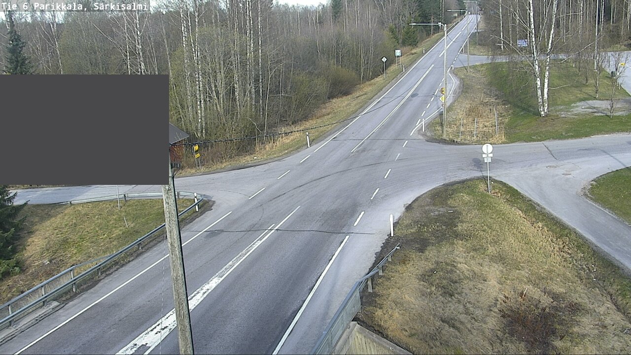 Weather Camera Image Väg 6 Parikkala, Särkisalmi, Parikkala, Etelä-Karjala
