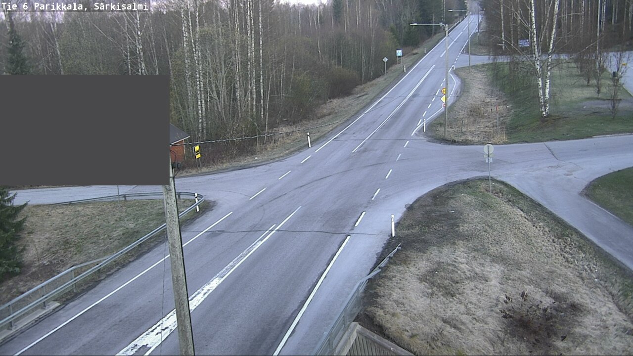 Weather Camera Image Väg 6 Parikkala, Särkisalmi, Parikkala, Etelä-Karjala