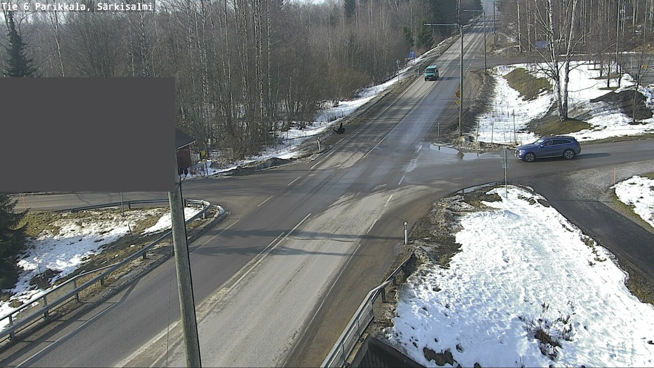 Weather Camera Image Road 6 Parikkala, Särkisalmi, Parikkala, Etelä-Karjala