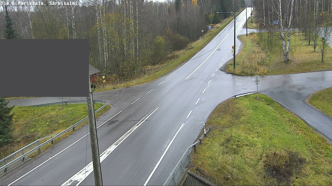 Weather Camera Image Road 6 Parikkala, Särkisalmi, Parikkala, Etelä-Karjala