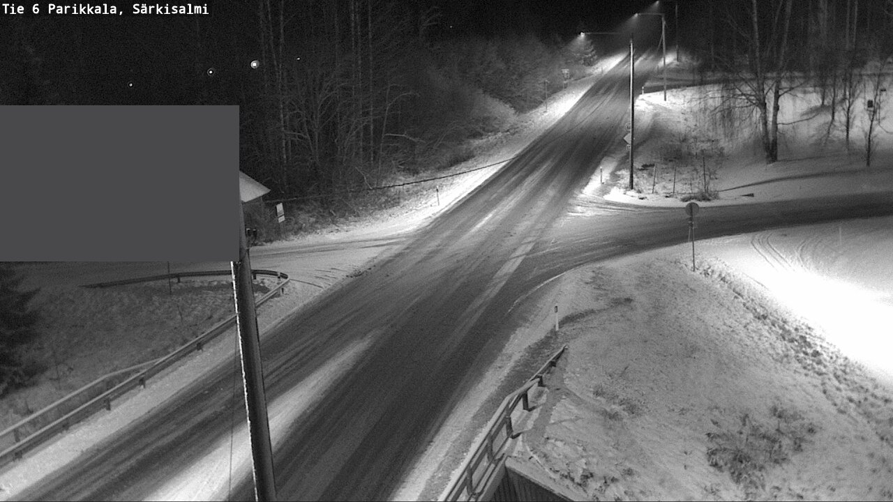 Weather Camera Image Road 6 Parikkala, Särkisalmi, Parikkala, Etelä-Karjala