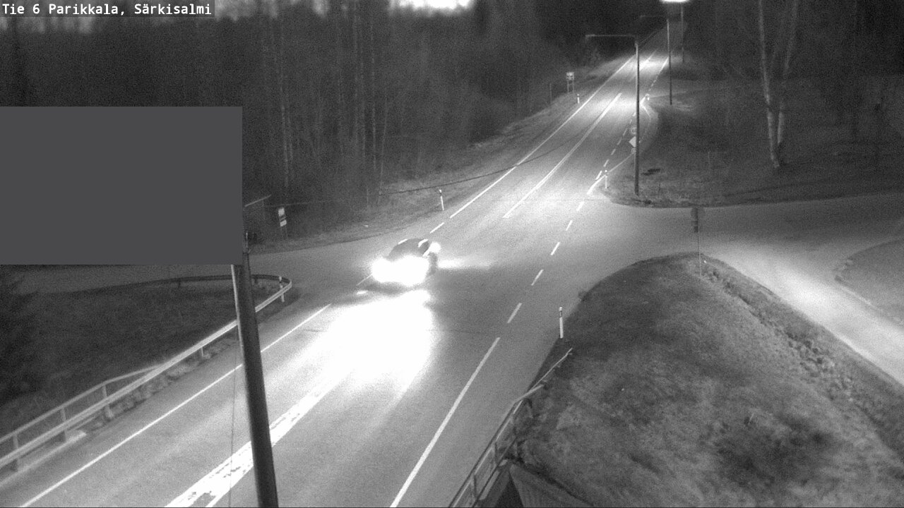 Weather Camera Image Väg 6 Parikkala, Särkisalmi, Parikkala, Etelä-Karjala