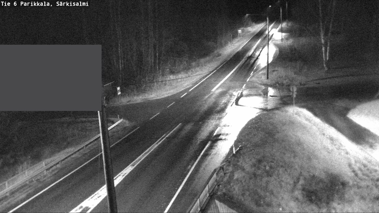 Weather Camera Image Road 6 Parikkala, Särkisalmi, Parikkala, Etelä-Karjala