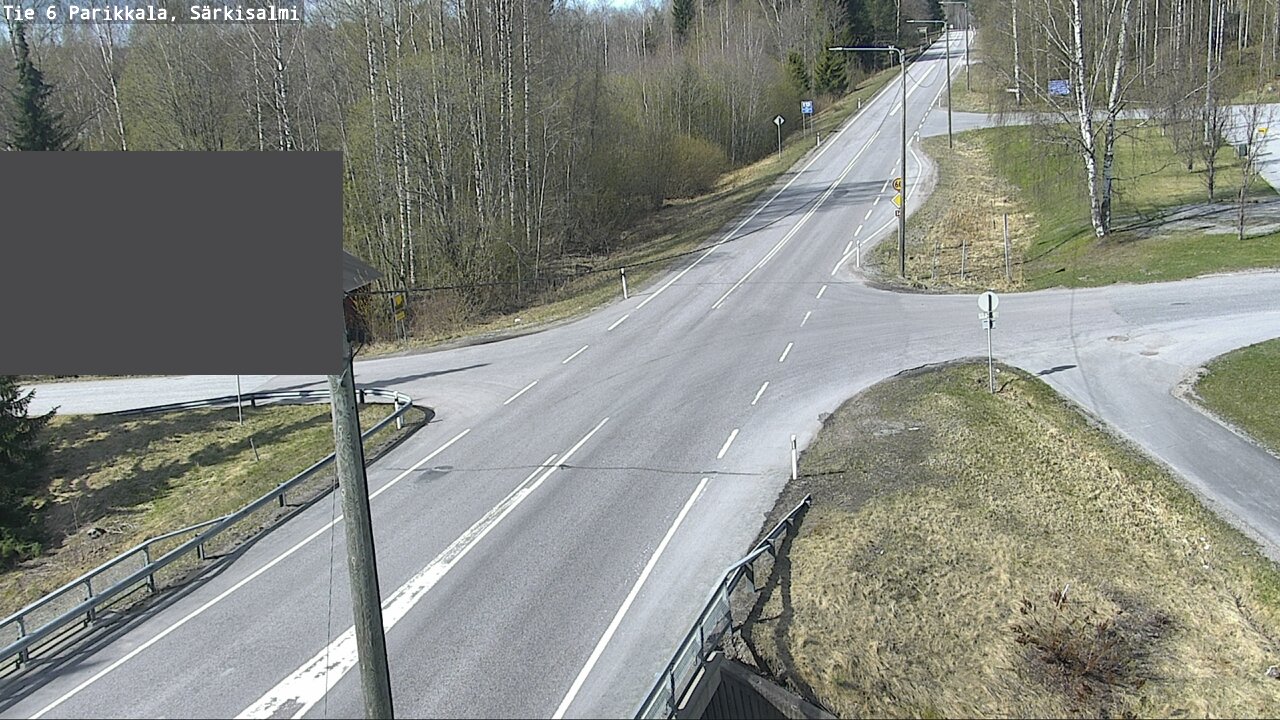 Weather Camera Image Väg 6 Parikkala, Särkisalmi, Parikkala, Etelä-Karjala