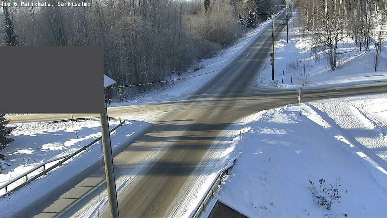 Weather Camera Image Väg 6 Parikkala, Särkisalmi, Parikkala, Etelä-Karjala