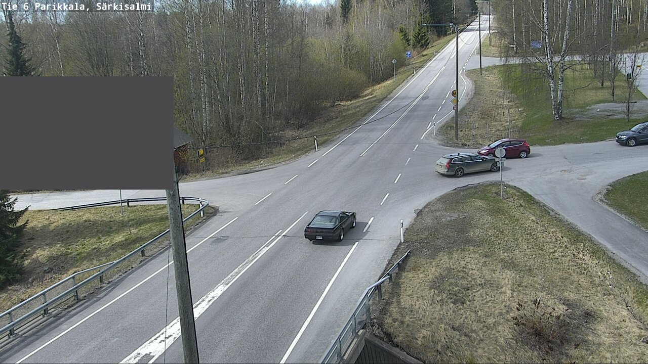 Weather Camera Image Väg 6 Parikkala, Särkisalmi, Parikkala, Etelä-Karjala