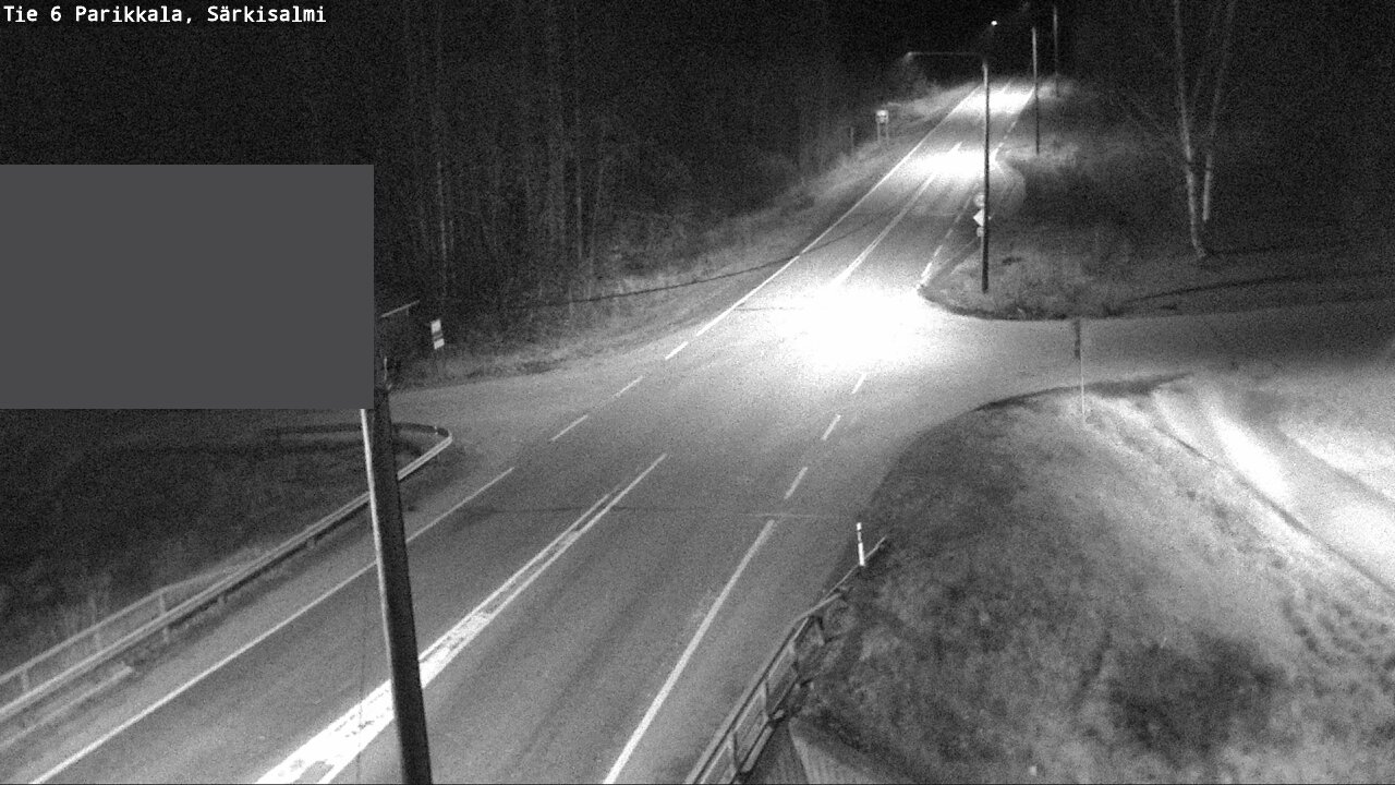 Weather Camera Image Road 6 Parikkala, Särkisalmi, Parikkala, Etelä-Karjala