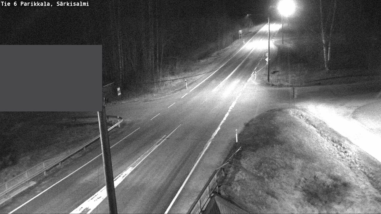 Weather Camera Image Väg 6 Parikkala, Särkisalmi, Parikkala, Etelä-Karjala