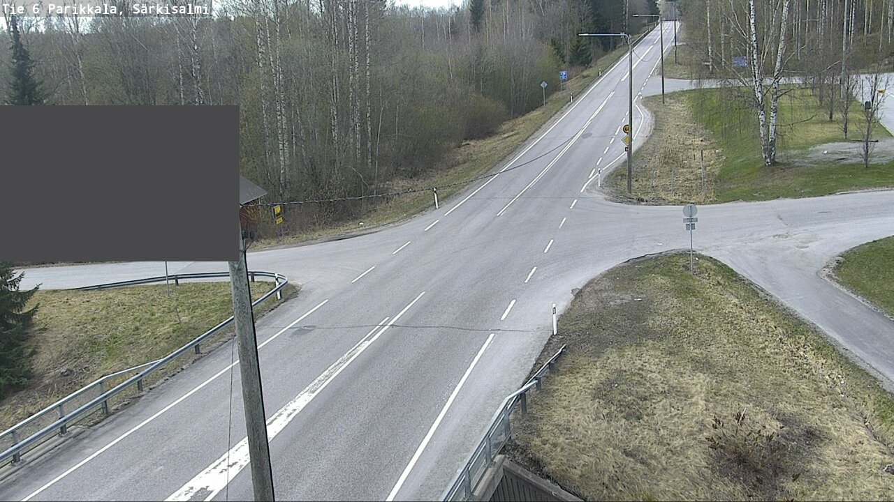 Weather Camera Image Väg 6 Parikkala, Särkisalmi, Parikkala, Etelä-Karjala