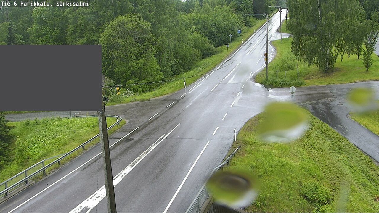 Weather Camera Image Road 6 Parikkala, Särkisalmi, Parikkala, Etelä-Karjala
