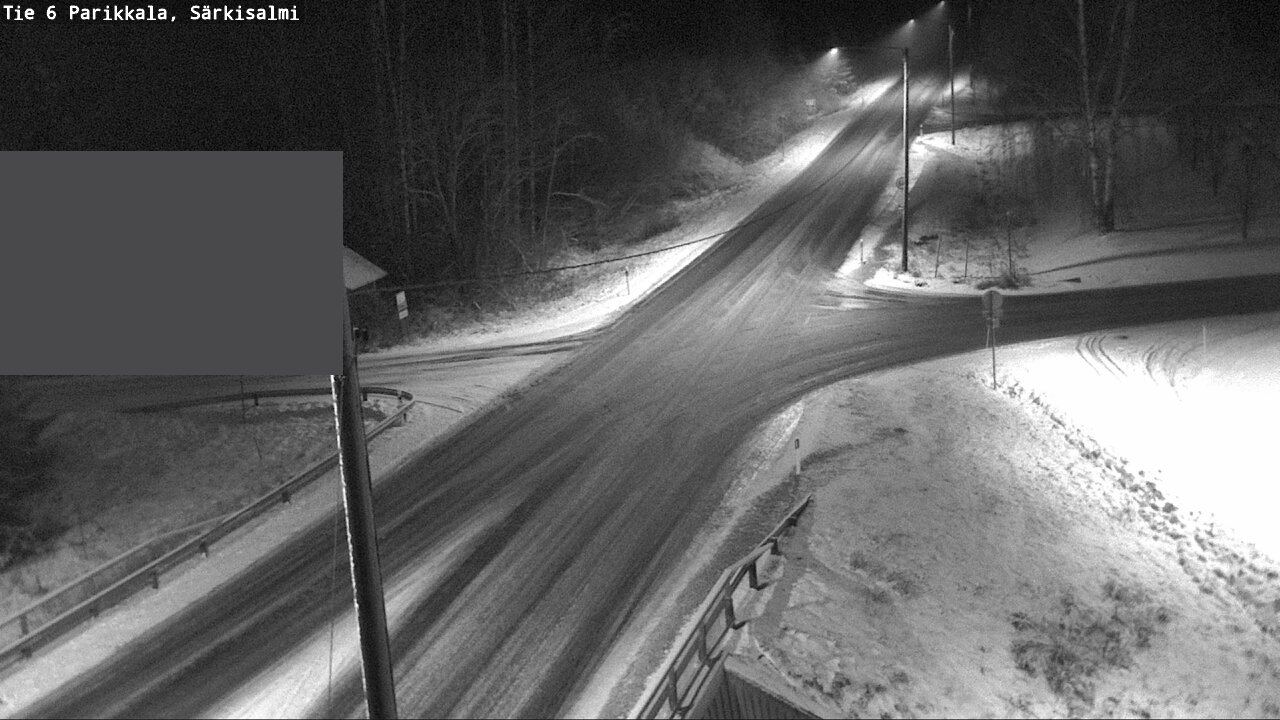 Weather Camera Image Road 6 Parikkala, Särkisalmi, Parikkala, Etelä-Karjala
