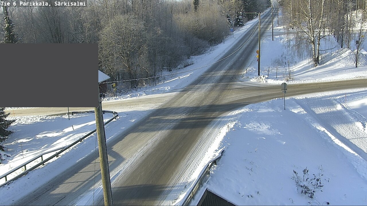 Weather Camera Image Väg 6 Parikkala, Särkisalmi, Parikkala, Etelä-Karjala