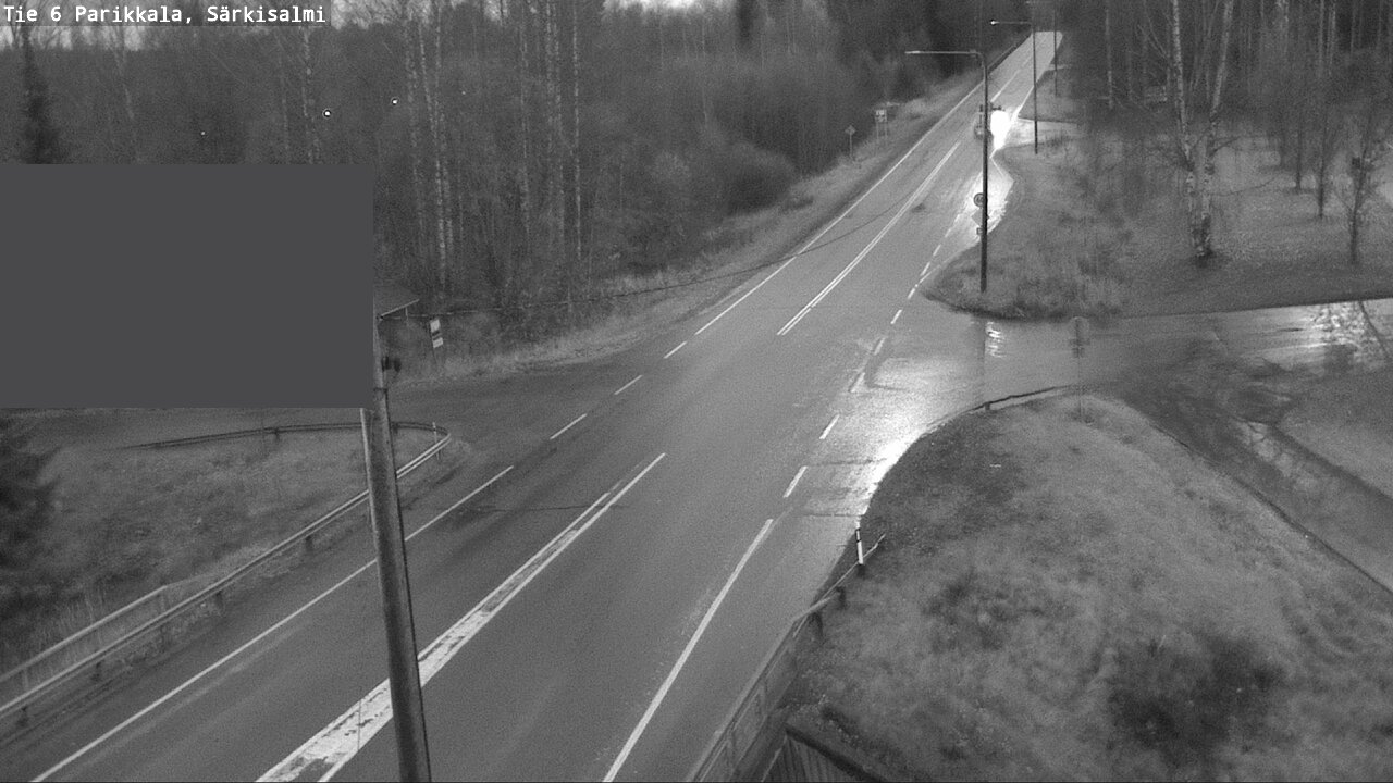 Weather Camera Image Road 6 Parikkala, Särkisalmi, Parikkala, Etelä-Karjala