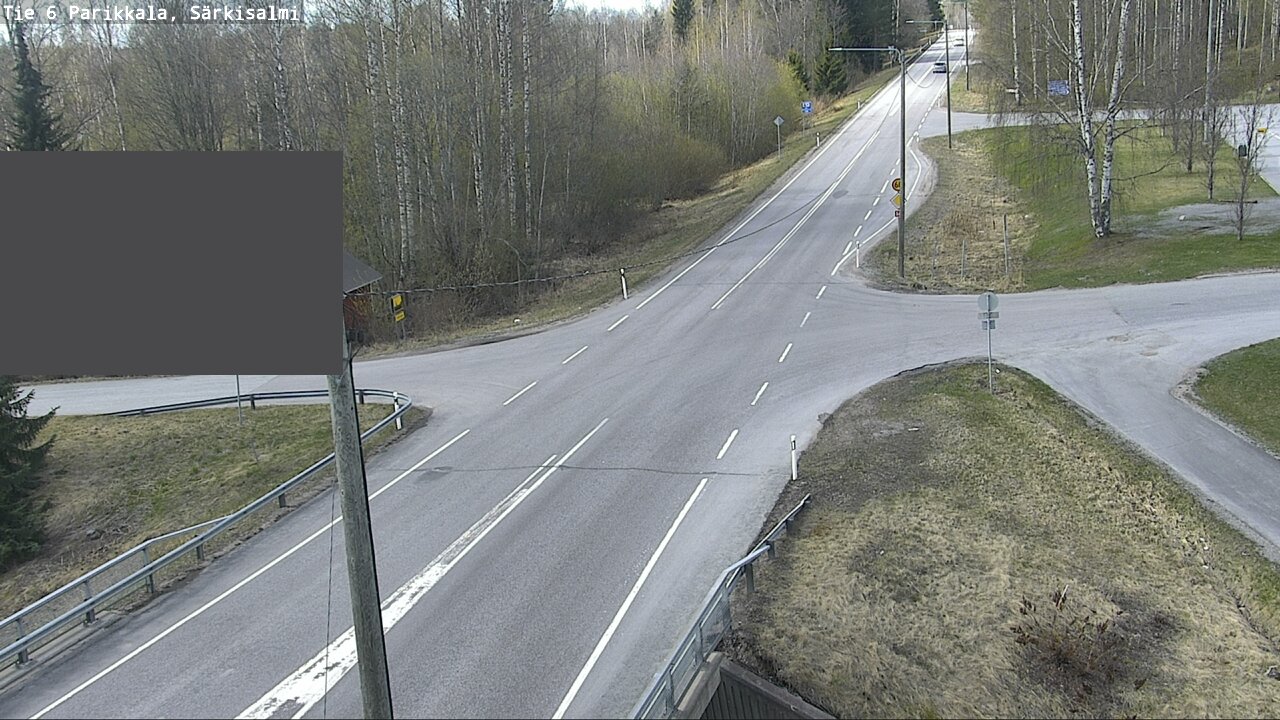 Weather Camera Image Väg 6 Parikkala, Särkisalmi, Parikkala, Etelä-Karjala