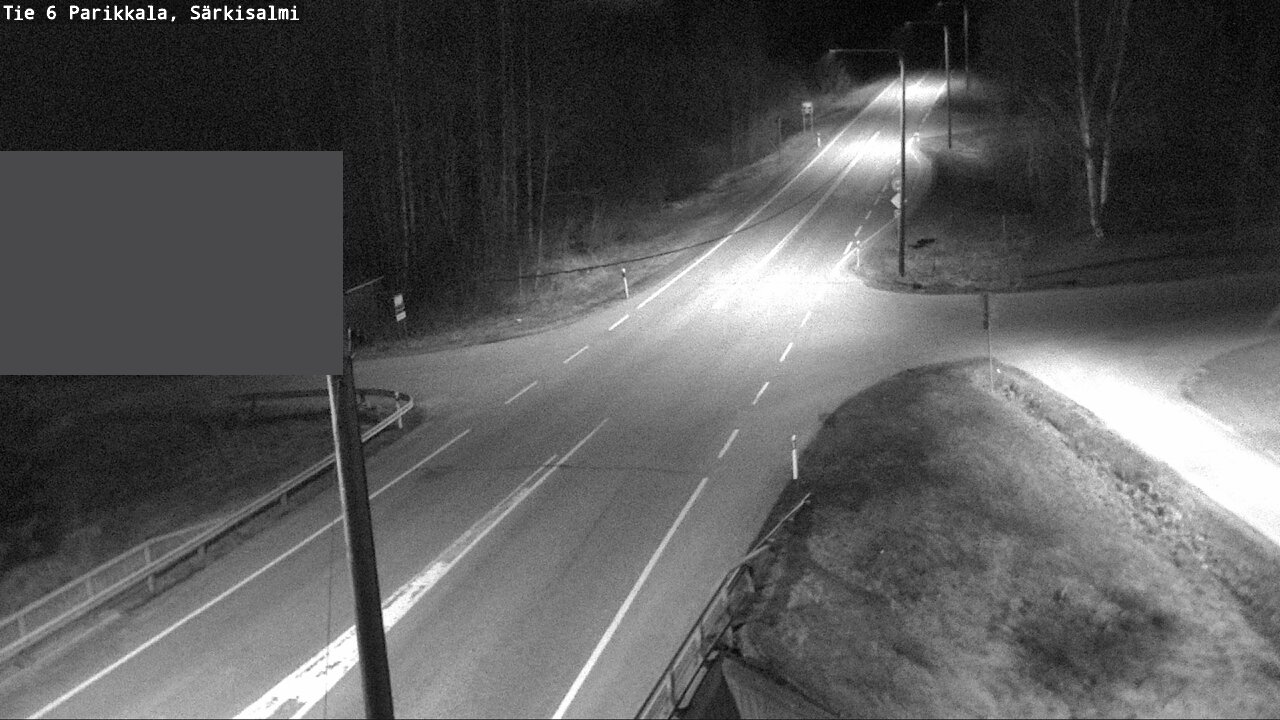 Weather Camera Image Road 6 Parikkala, Särkisalmi, Parikkala, Etelä-Karjala