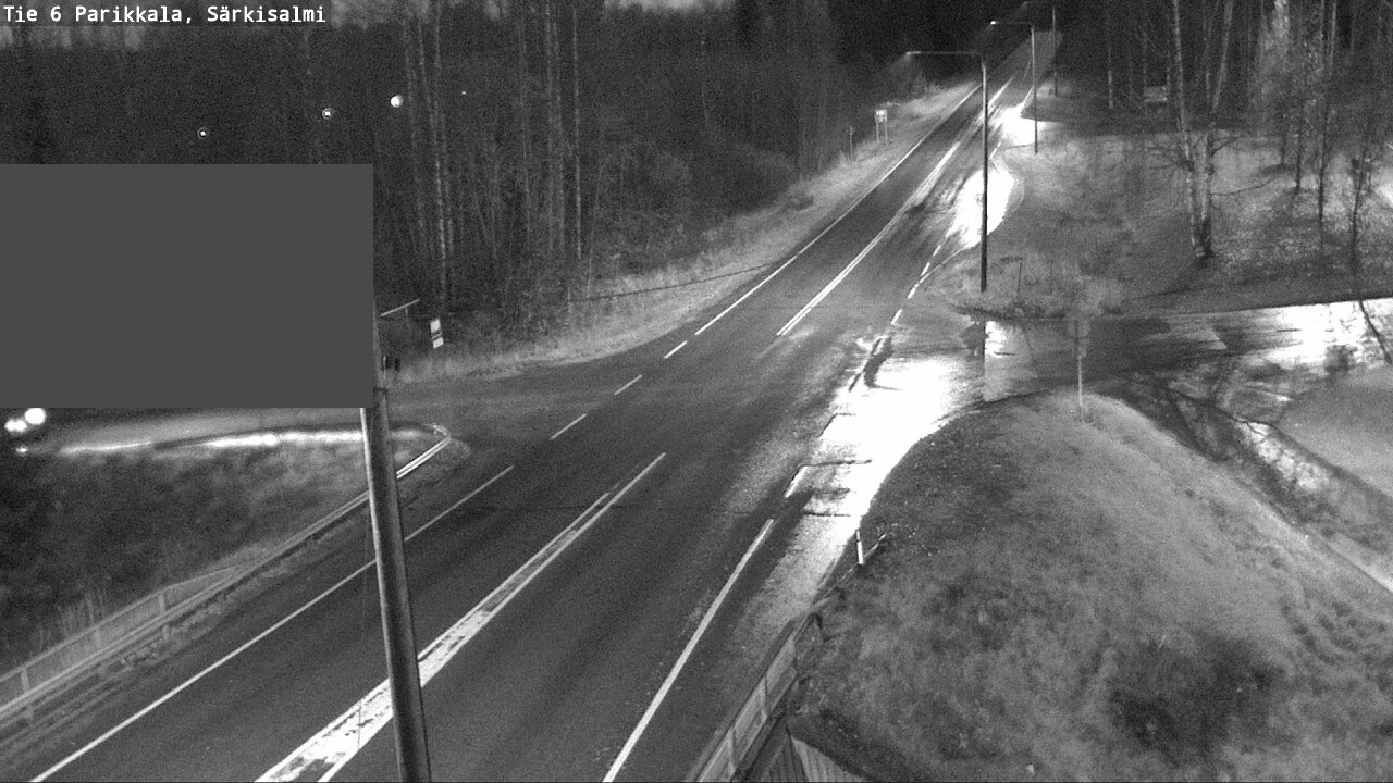 Weather Camera Image Road 6 Parikkala, Särkisalmi, Parikkala, Etelä-Karjala