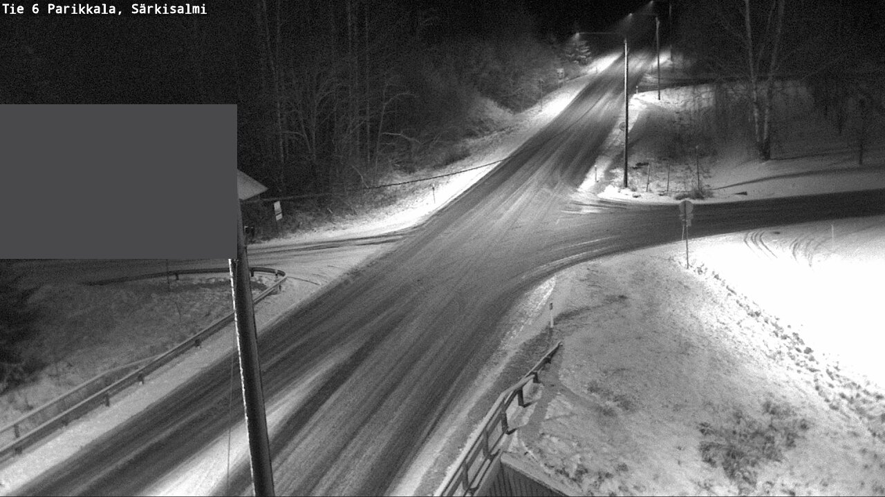Weather Camera Image Road 6 Parikkala, Särkisalmi, Parikkala, Etelä-Karjala