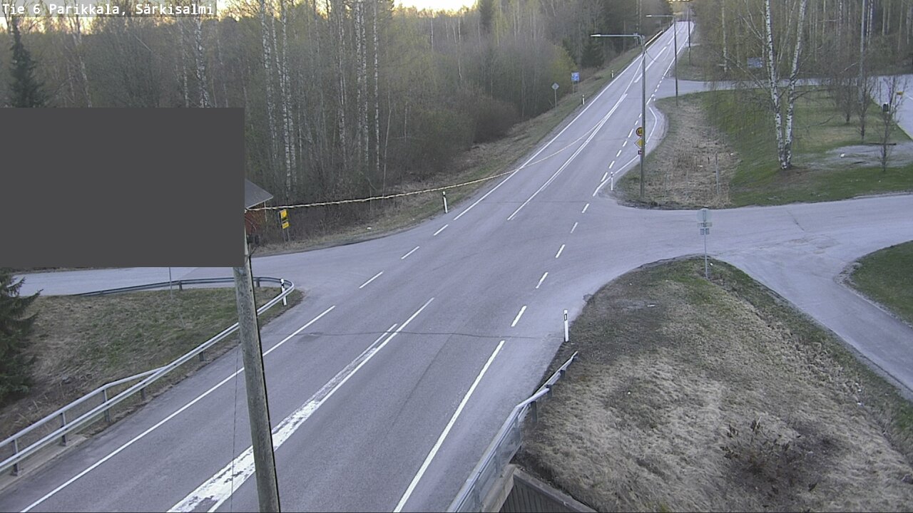 Weather Camera Image Väg 6 Parikkala, Särkisalmi, Parikkala, Etelä-Karjala